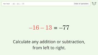 Master Order of Operations Solve 161377 Step by Step [upl. by Hazeghi]