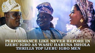 Wasiu Haruna Ishola Performs at his Hometown Ijebu Igbo for Wale Balogun Part 2 [upl. by Linneman]