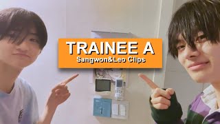 Trainee A Leo and Sangwon clips for edits [upl. by Mundt]