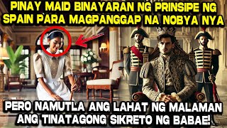 Pinay Maid Binayaran ng Prinsipe ng Spain para magpanggap na Nobya nya Hanggang sa [upl. by Utham]