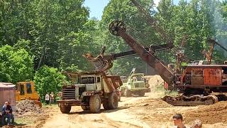 EXPLORING The National Pike Steam Show Brownsville PA  Cable Shovels Tractors Mining amp MORE [upl. by Ahsenrad]