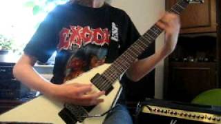 Exodus  AWOL guitar cover [upl. by Crescen56]