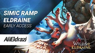 NEW SET EARLY ACCESS Simic Ramp Deck DOMINATES in Wilds of Eldraine [upl. by Woodhead]