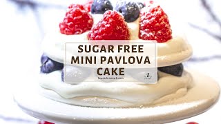 Sugar Free Mini Pavlova Cake [upl. by Barraza]