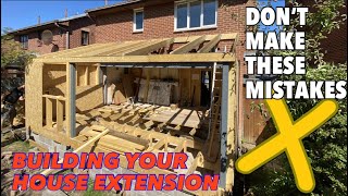 How I built this House extension  start to finish all the stages [upl. by Asilat]