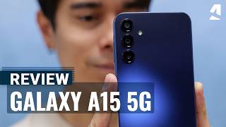 Samsung Galaxy A15 5G review [upl. by Ynaittirb]