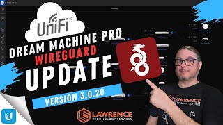 UniFi OS  Dream Machine Pro 3020 RC Gets Wireguard [upl. by Neram]