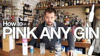 How to PINK ANY GIN  DIY Pink Gin for everyone [upl. by Mccallion]