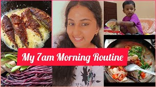 My Slow 7am Morning routine☀️Breakfast and lunch preparationSimple lunch menuvlog tamil home [upl. by Cnahc885]