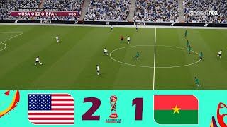 ÉtatsUnis vs Burkina Faso 21  Coupe du Monde U17 de la FIFA Indonésie 2023™  Temps forts [upl. by Johny]