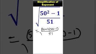 A Nice math Olympiad simplification olympiad mathematics maths exponents logarithm usastudy [upl. by Akinnor]