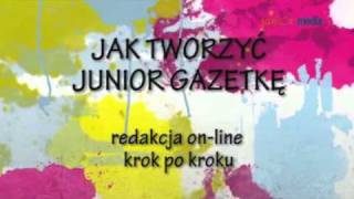 Junior Media Jak zrobić gazetkę PREZENTACJA [upl. by Saberhagen]