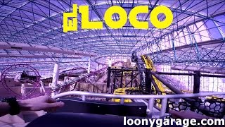 El Loco Roller Coaster POV Adventuredome Las Vegas [upl. by Golliner]