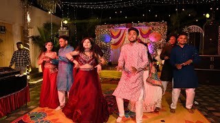 sangeet Wedding dance Performance Beautiful Concert dance Best dance mashup [upl. by Rickey]