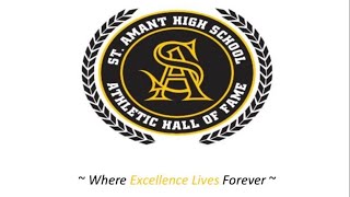 St Amant High School Hall of Fame Induction  92123 [upl. by Yuma]