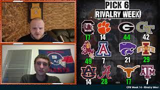 College Football Rivalry Week Recap [upl. by Budde826]