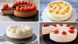 4 Easy NoBake Cheesecake Recipes [upl. by Pachston230]