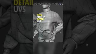 UV Based Retopology in Blender Fast solution for clothes from CLO and Marvelous Designer [upl. by Mignon373]