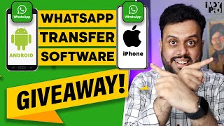 GIVEAWAY WhatsApp Transfer From Android to iPhone  FREE License iCarefone by Tenorshare  iMDY Pro [upl. by Rafe]