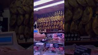 Oh Look 👀 Very Traditional Spanish Ham Jamon Iberico Jamon Serrano jamón viral trending shorts [upl. by Drisko]