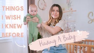 15 THINGS I WISH I KNEW BEFORE HAVING A BABY  Advice for New amp Expecting Moms [upl. by Annayak]