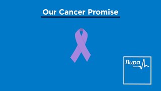 Bupa  Our cancer promise  30quot [upl. by Hidie]