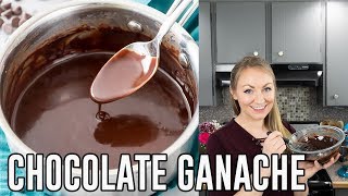 How to Make Chocolate Ganache [upl. by Anirod478]