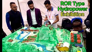 Run Of River ROR Type Hydropower Model Showing All Component  Engineering Exhibition [upl. by Asilef]