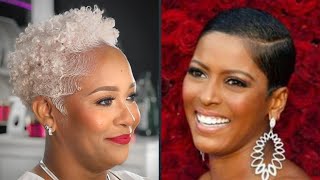 15 Best Short Natural Hairstyles for Older Plus Size African American Women With Round Faces in 2024 [upl. by Loleta]