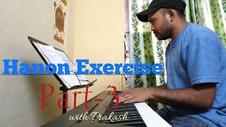 Hanon Exercise Part3 With Prakash Nepali PSN Music Academy [upl. by Shaughn]