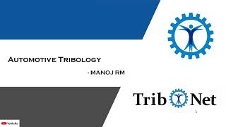 Automotive Tribology [upl. by Avihs]