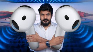 Apple AirPods 4 ANC Unboxing amp Review 🍎 Comparison vs AirPods Pro 2  in Telugu [upl. by Aicia]