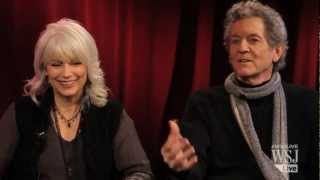 Emmylou Harris Rodney Crowell Work In Harmony  WSJ Cafe [upl. by Pierpont]