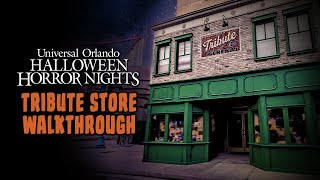 The Tribute Store  Universal Orlando Halloween Horror Nights 2023 [upl. by Peyton]