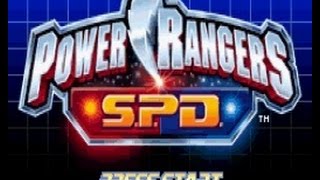 Power Rangers SPD Walkthrough Complete Game GBA [upl. by Eugilegna]