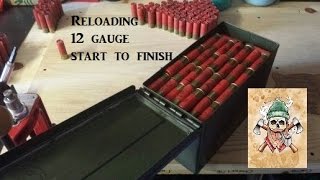 Reloading 12 gauge start to finish [upl. by Jacy571]