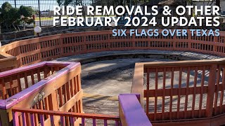 Multiple Ride Removals New Dining Upgrades Bizarre Parking Layout  Six Flags Over Texas Updates [upl. by Laurel]