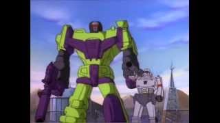 Transformers G1  Devastator vs Bruticus vs Menasor [upl. by Bolanger]