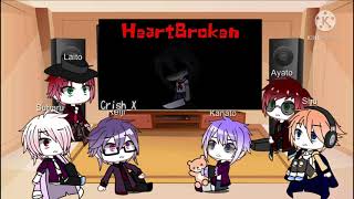 Diabolik Lovers react to Yandere Simulator Rap Battle Part 1 [upl. by Wilde]