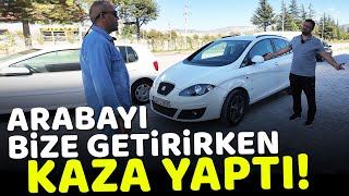 Müşteri Anlaştığımız Arabayı Bize Getirirken KAZA YAPTI [upl. by Gitel]