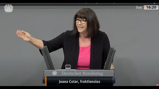 Joana Cotar ehemals AfD bringt die Demokratieverweigerung der CDU auf den Punkt [upl. by Atkinson]