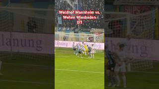 Waldhof Mannheim vs Wehen Wiesbaden 01 🏟️ wehenwiesbaden waldhofmannheim [upl. by Bloch]