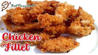 Chicken FilletSimple Crispy Chicken Fillet RecipeEp70 [upl. by Pubilis770]