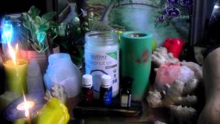 DIY Coconut Oil Frankincense amp Myrrh Body Hydration Using Essential Oils [upl. by Dat]