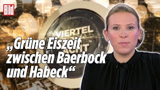 „Die Grünen mögen sich nicht mal mehr selbst“  Nena Brockhaus  Viertel nach Acht [upl. by Amilb]