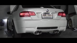 BMW E92 M3 w ARMYTRIX AppControlled Variable Exhaust by Hitzproject [upl. by Travers]