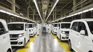 Honda factory tour  Production in Japan plant [upl. by Guria]