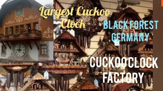 German Cuckoo ClocksThe World Famous Cuckoo ClockCuckoo Clock FactoryShop in Black Forest Germany [upl. by Eekaz867]