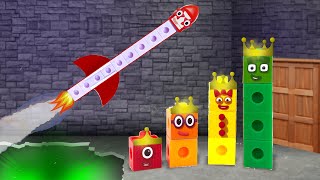 Numberblocks Kings and Queens Learn to Add  Keiths Toy Box [upl. by Neil]