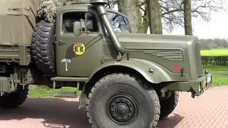 Mercedes LG315 Allrad Oldtimer LKW Bundeswehr [upl. by Osnohpla]